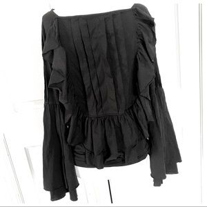 Skin Ruffled Back Blouse